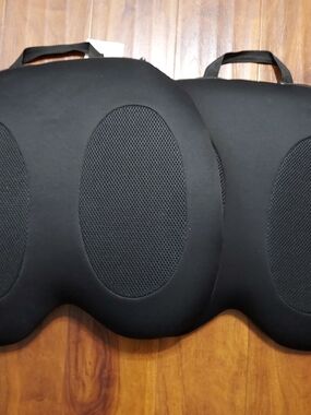 Black Memory Foam Lumbar Support Cushion - **not a Bundle Item**